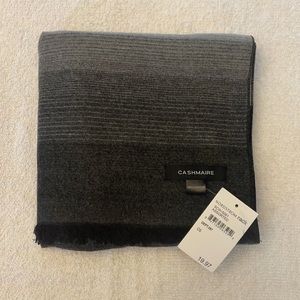 Grey and Black Gradient Scarf NWT